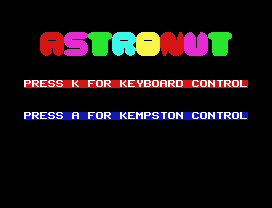Astronut.
0    Y 0     0NT 0
0       T0N  0NT 0
