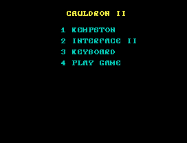 Cauldron II.
O  II
O
I         II
O