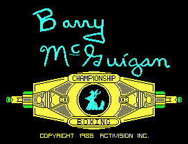 Barry McGuigan Boxing