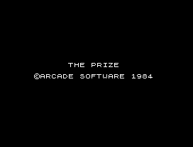 THE PRIZE
©ARCADE SOFTWARE 1984