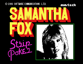 Samantha Fox Strip Poker