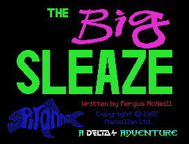 The Big Sleaze