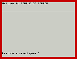 Temple of Terror