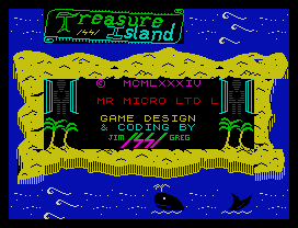 Treasure Island.
©  MCMLXXXIV
MR MICRO LTD L