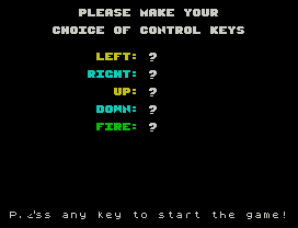 Pss any key to start the game!