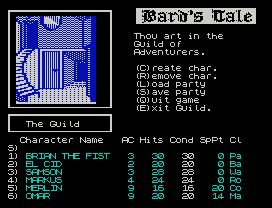 Bard's Tale