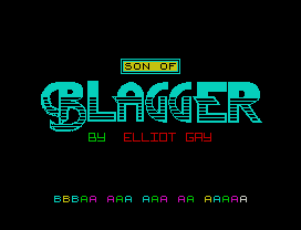 Blagger.
SON O
BBBAA AAA AAA AA AAAAA