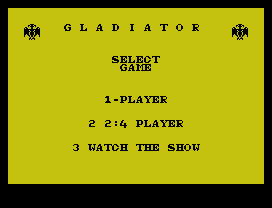 Gladiator.
L     I
L
L
L