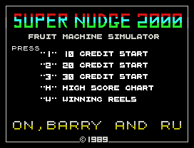 Super Nudge 2000.
PRESS
____________©    _____________