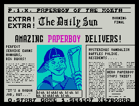 Paperboy.
. . .
.            .