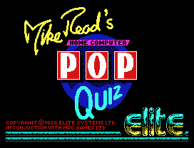 Mike Reads Pop Quiz.
L _       L _