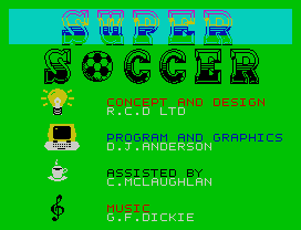 Super Soccer.
. .
. .
.
. .